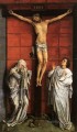 Christus on the Cross with Mary and St John Rogier van der Weyden